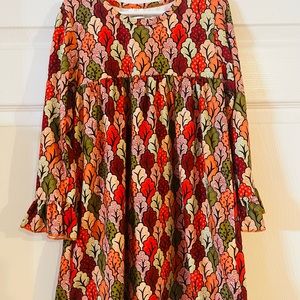 Girls Dress size 2xl Fall Leaf Dress